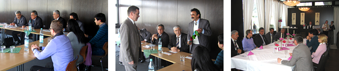 Bildungsexperten aus Tadschikistan besuchen ASIG 